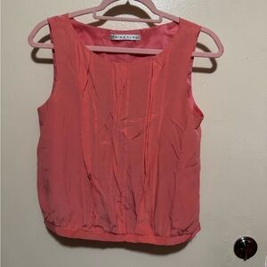 Trina Turk Vibrant Coral Blouse